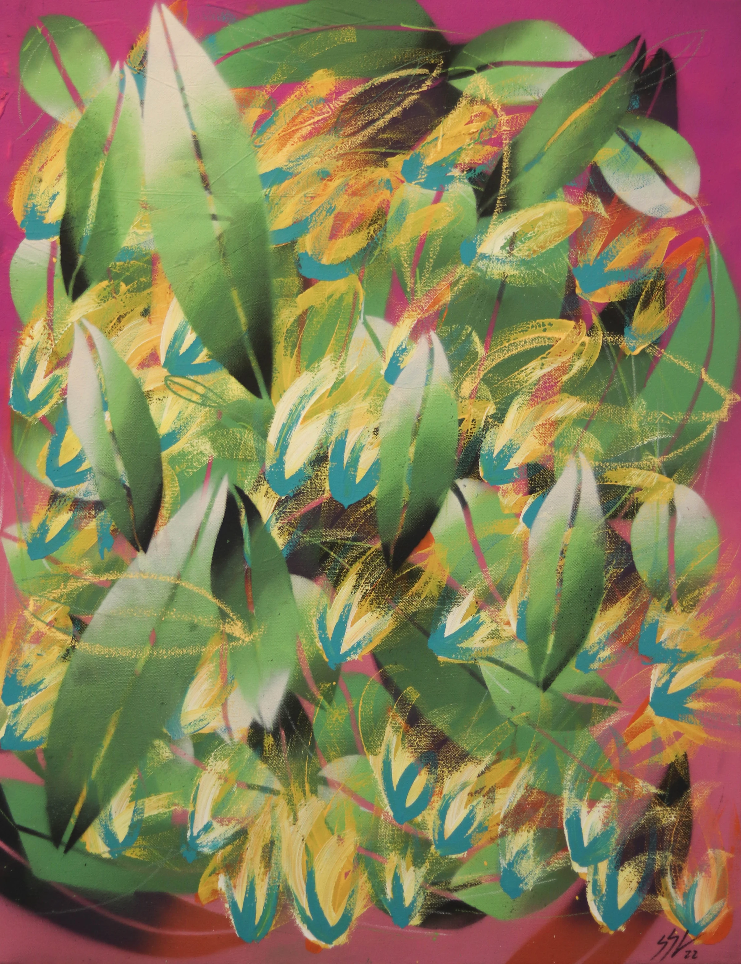 Hojas Tropicales, Salvador Sierra