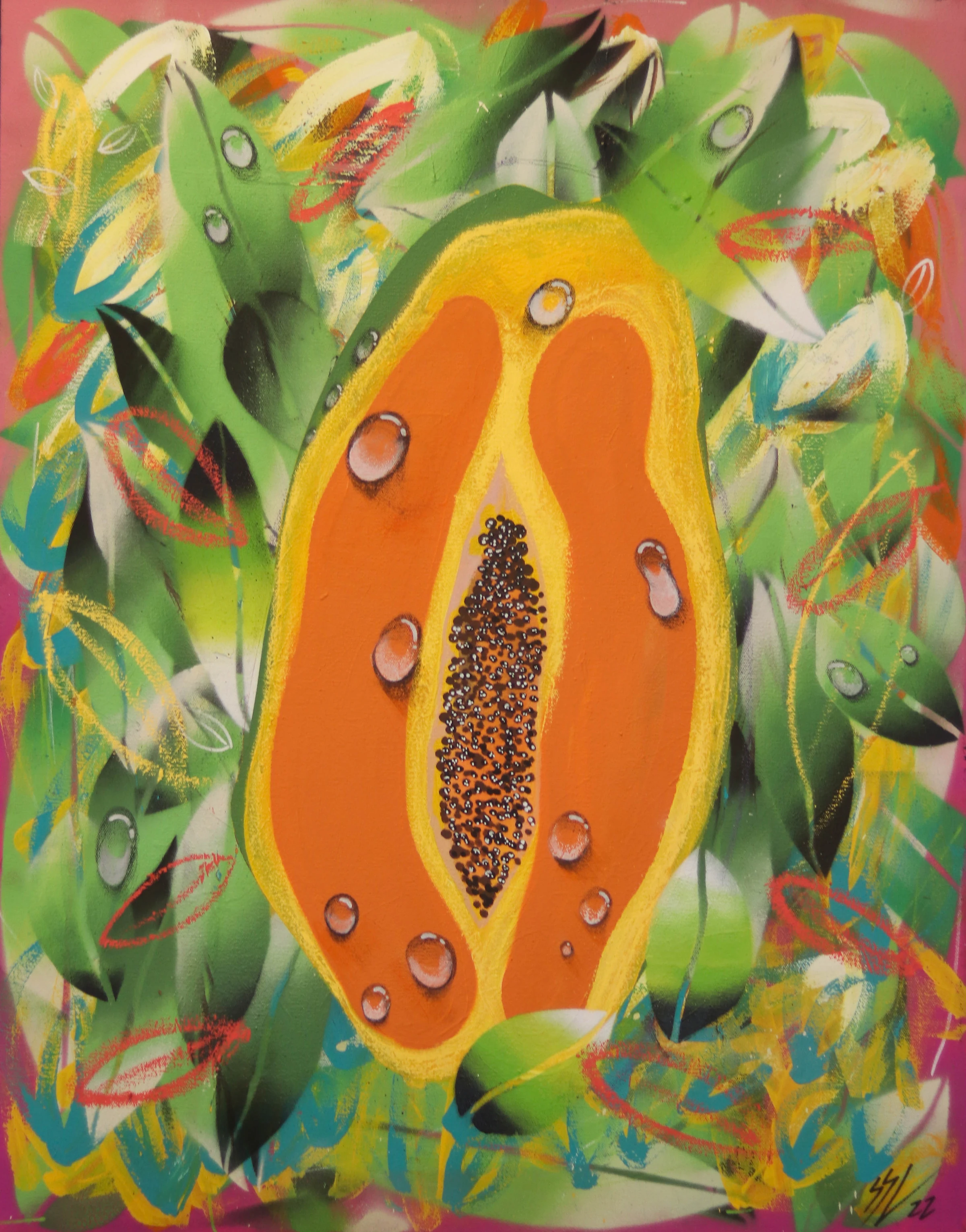 Papaya, Salvador Sierra