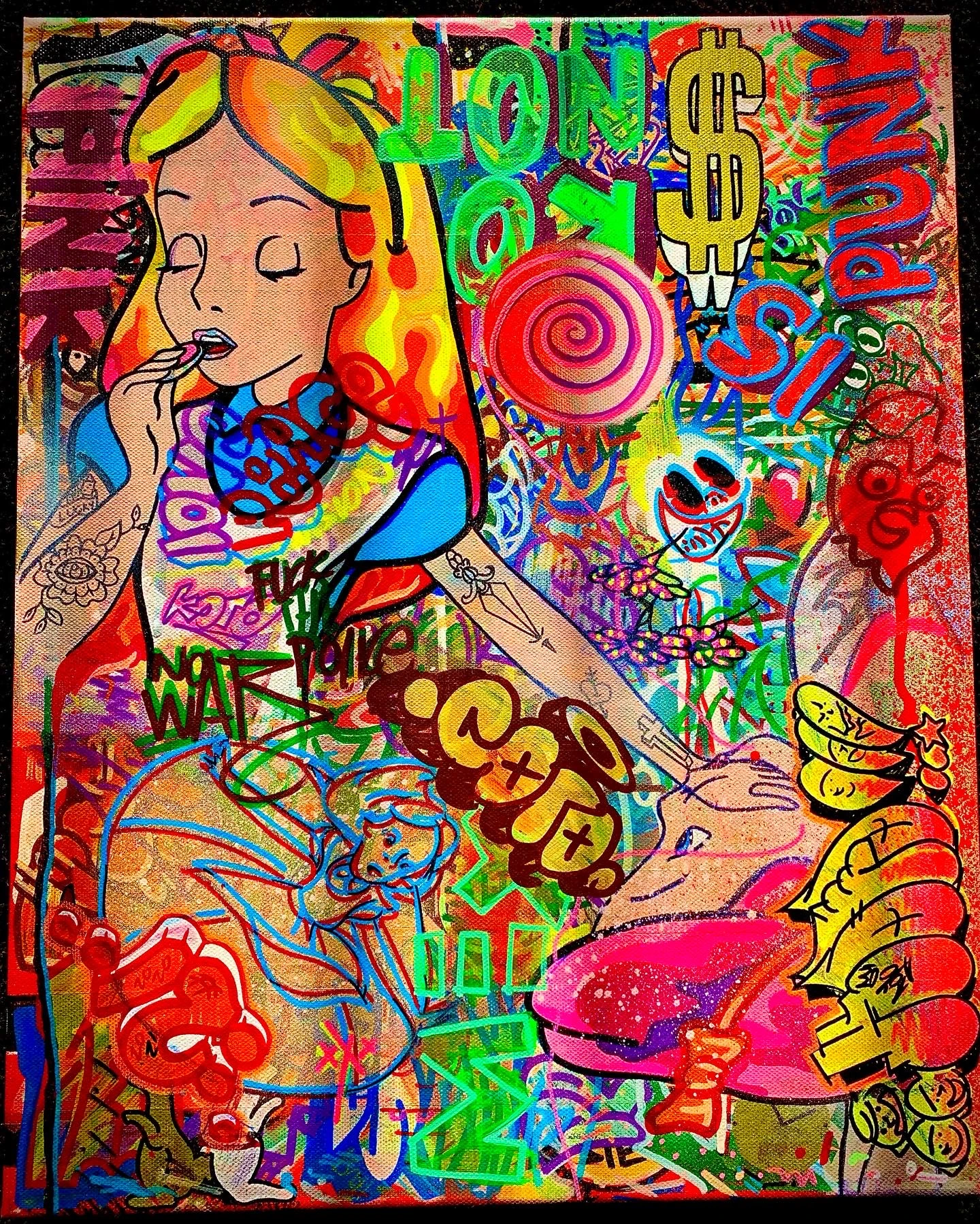 Alice in Wonderland, Salvador Sierra