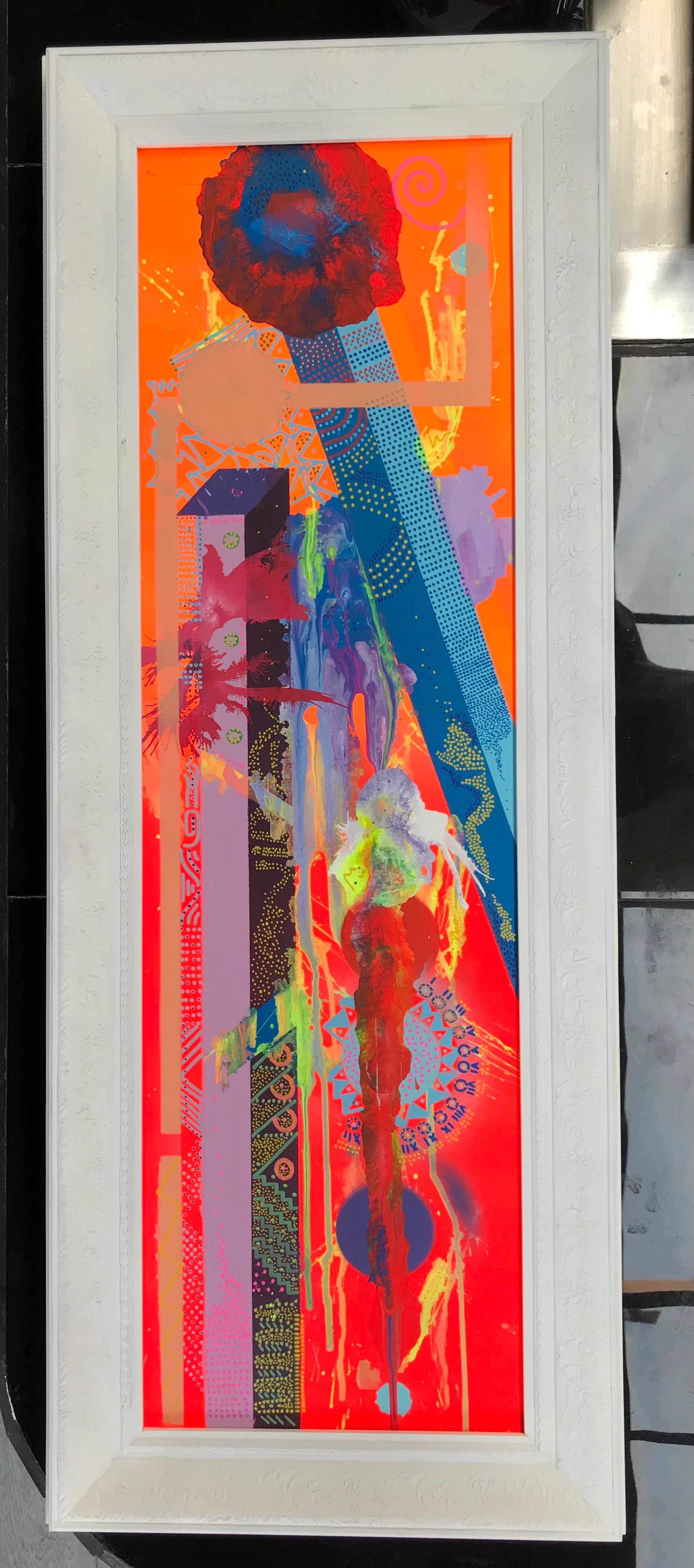 Vertical Naranja, Salvador Sierra